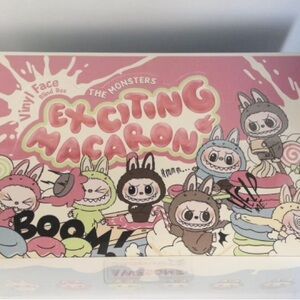 Pop Mart Labubu The Monsters Exciting Macaron Vinyl Plush Pendant Sealed Case